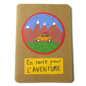 Car Card - Adventure card