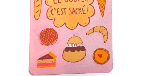 Carte Le gouter c'est sacré !