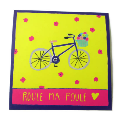 Carte Vélo - Roule ma poule