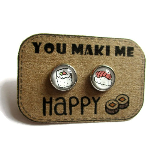 Puces d'Oreilles Sushi et Maki, "You Maki me happy"