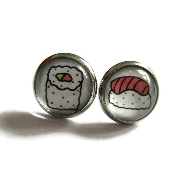 SUSHI STUD EARRINGS 