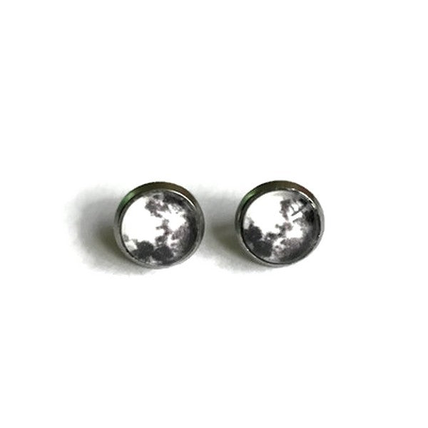 Puces d'Oreilles Enfant Lune Moon Child