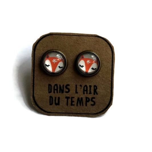 Fox Stud Earrings