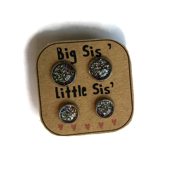 Big Sis' , Little Sis' ! Kids Stud Earrings