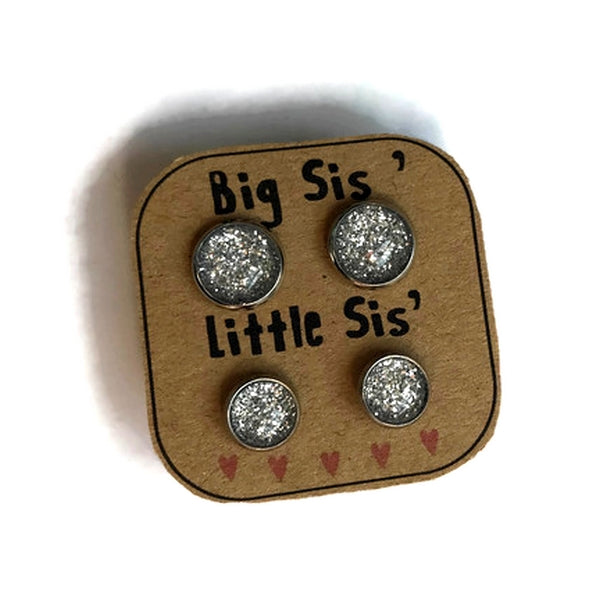 Big Sis' , Little Sis' ! Kids Stud Earrings