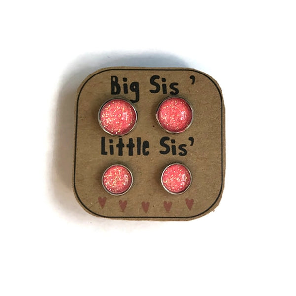 Big Sis' , Little Sis' ! Kids Stud Earrings