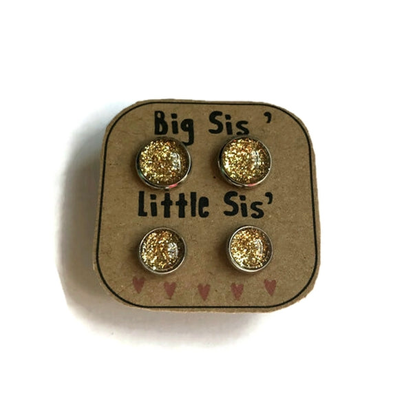 Big Sis' , Little Sis' ! Kids Stud Earrings