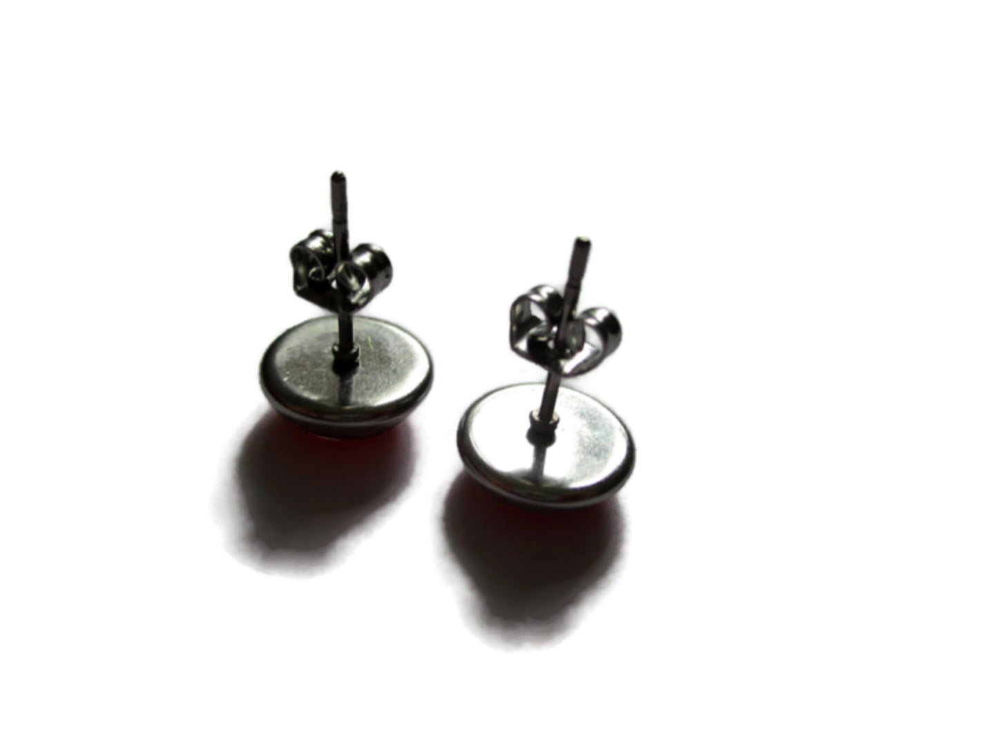 Red kids Stud Earrings