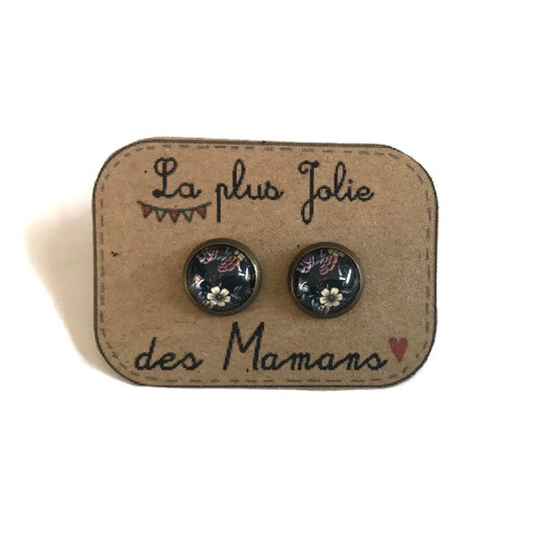 La plus Jolie des mamans stud earrings