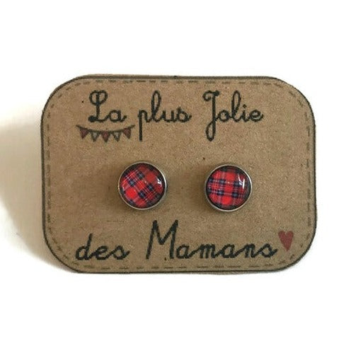 La plus Jolie des mamans stud earrings