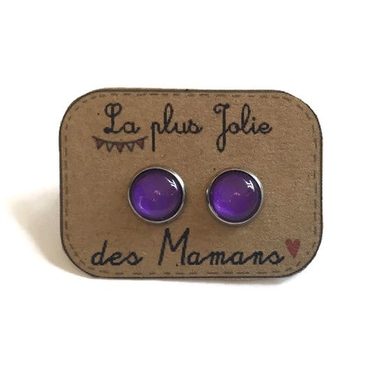 La plus Jolie des mamans stud earrings