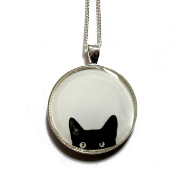 Black Cat Necklace