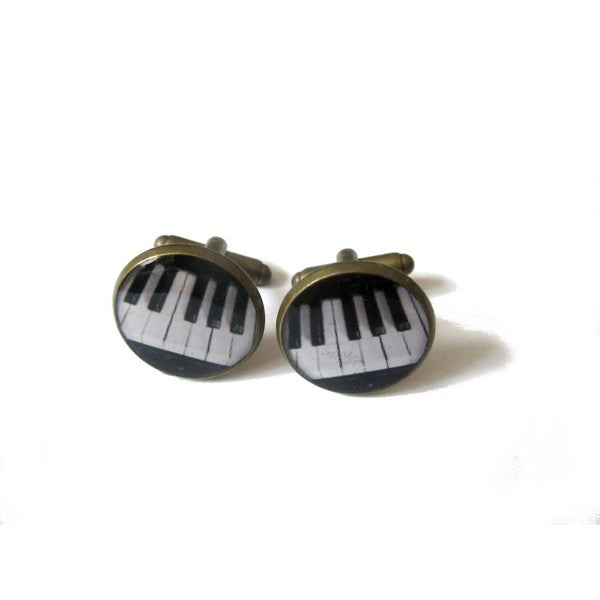 Boutons de Manchette Piano