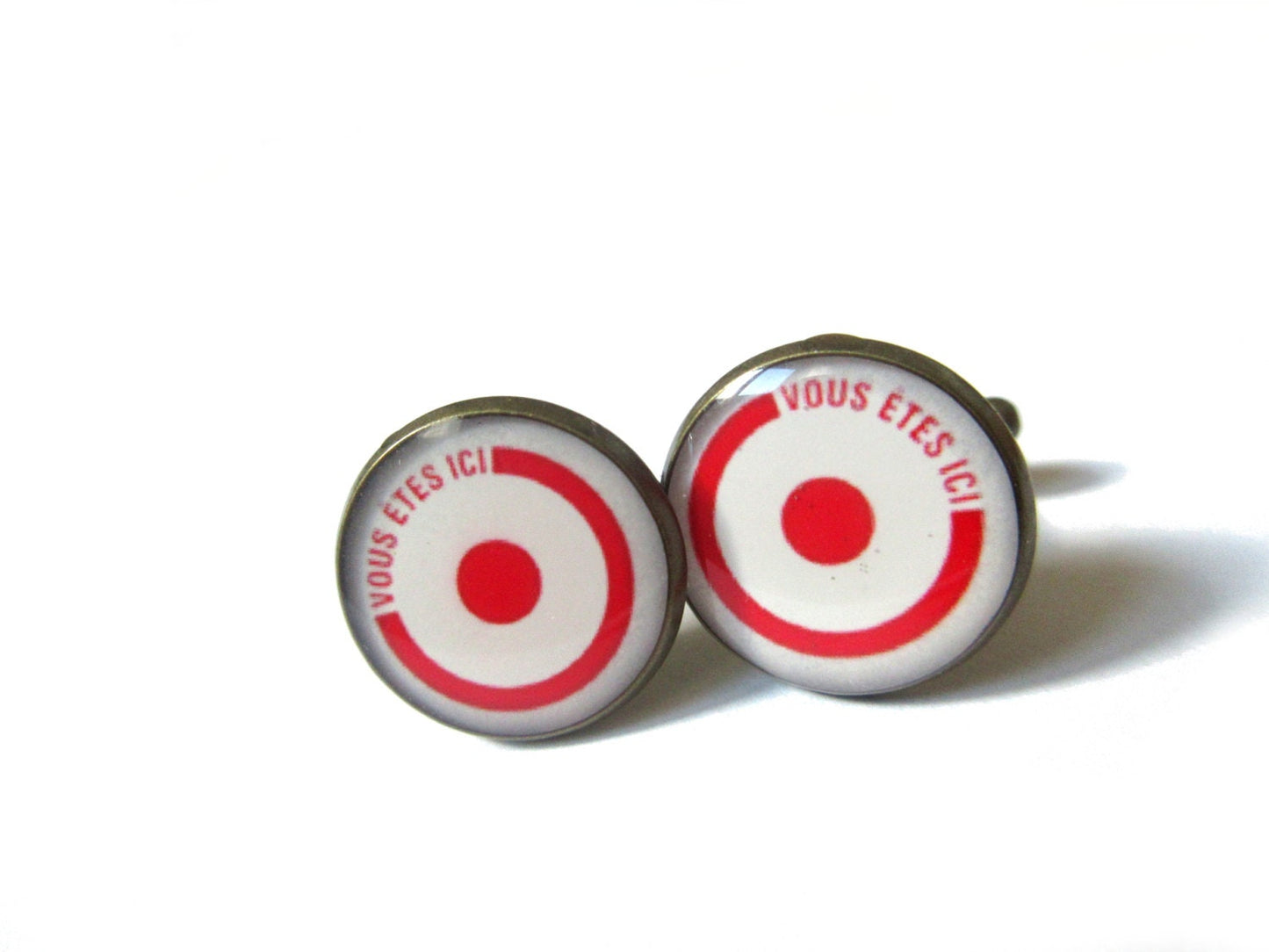 Vous êtes ici cufflinks