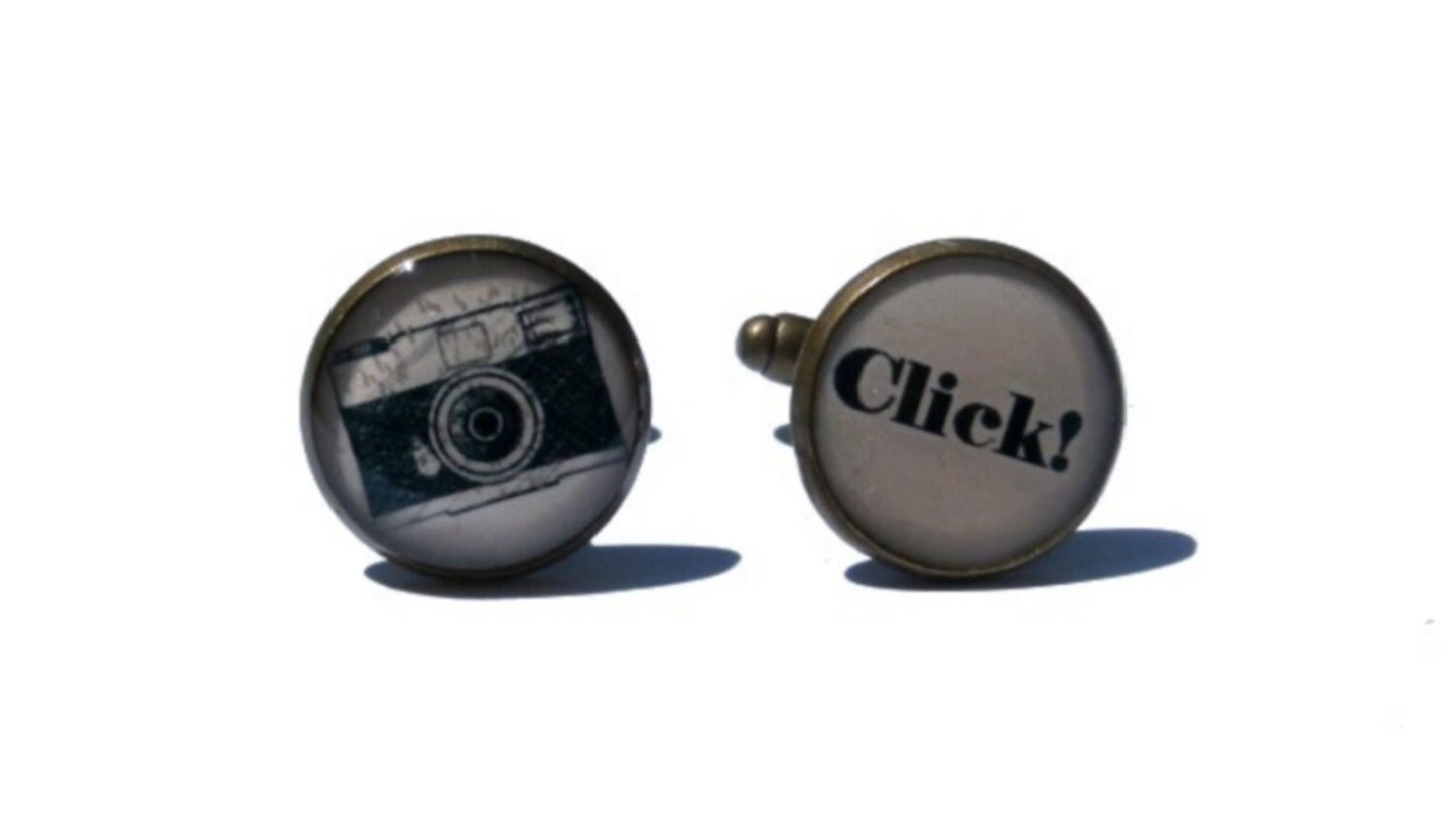 Camera Cufflinks