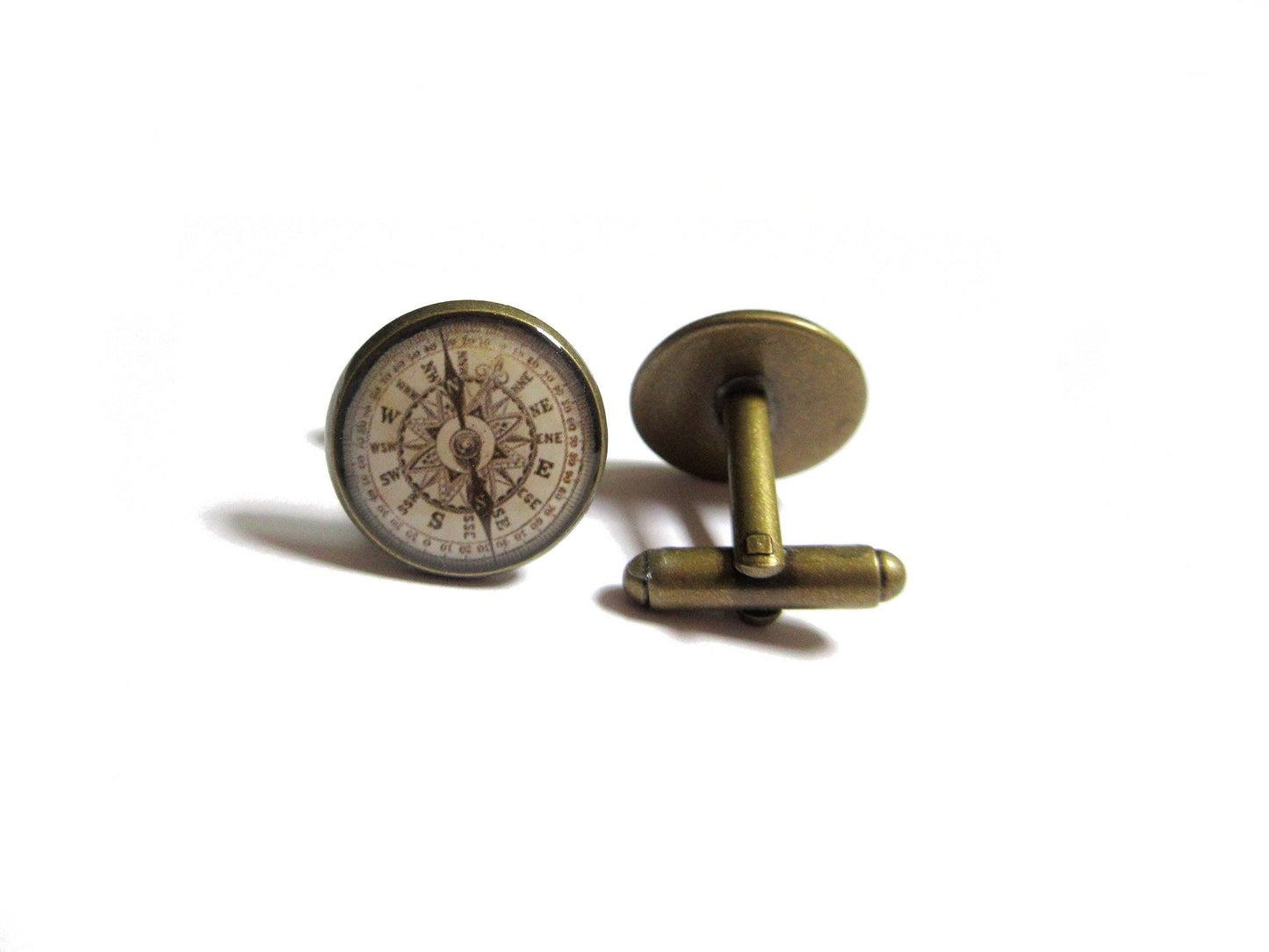 Compass cufflinks