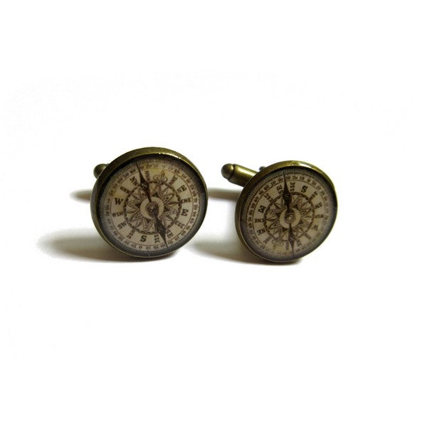 Compass cufflinks