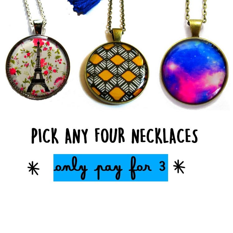 Buy ANY 3 Necklaces, Get 1 FREE