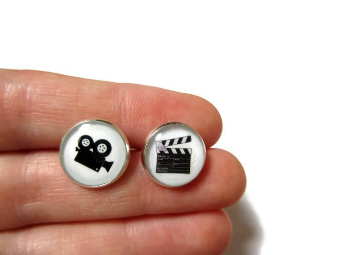 Cinema Stud Earrings