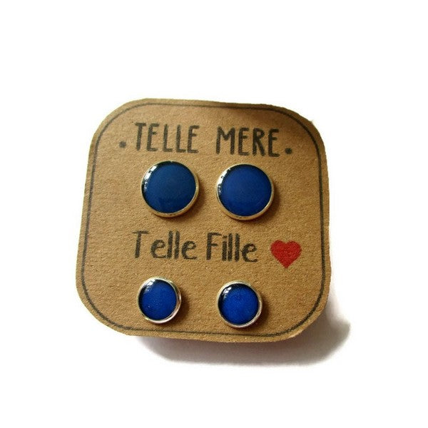 "Telle mère, Telle Fille!" Stud Earrings