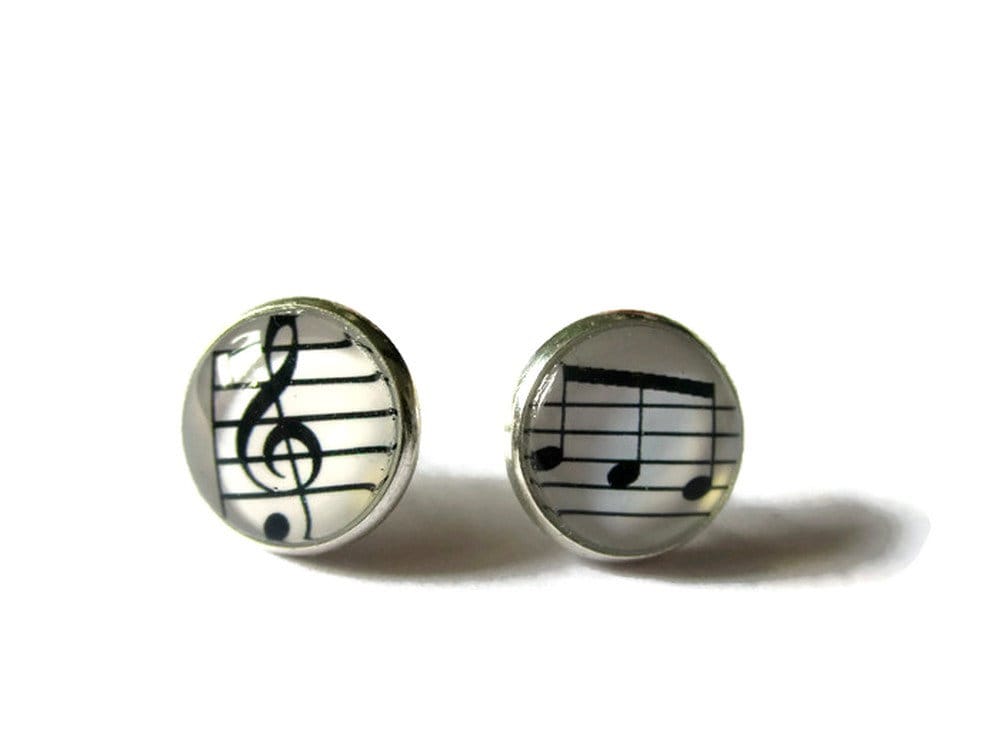 Music Stud Earrings