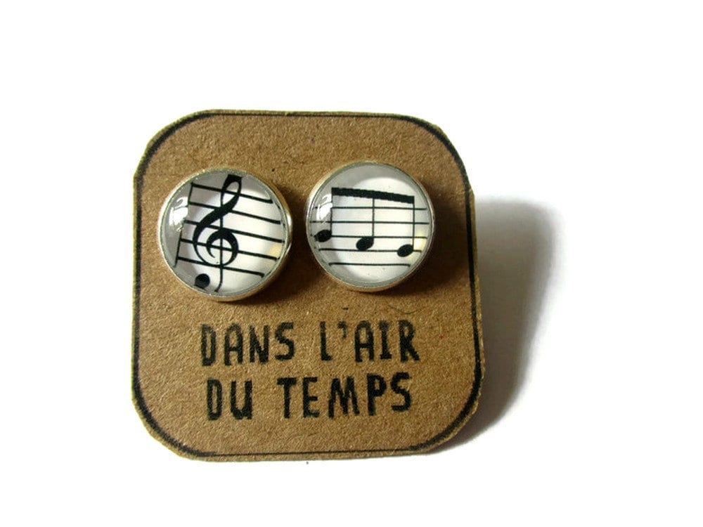 Music Stud Earrings