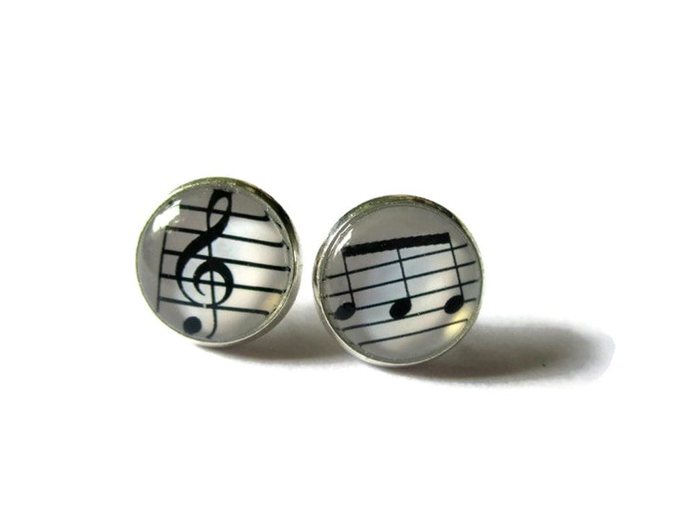 Music Stud Earrings