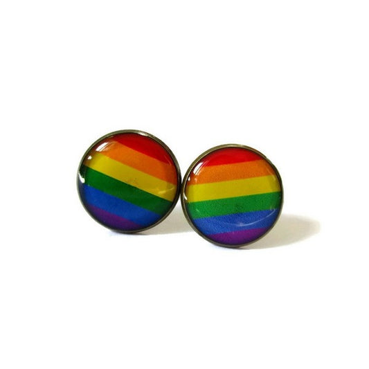 Rainbow Flag Cufflinks