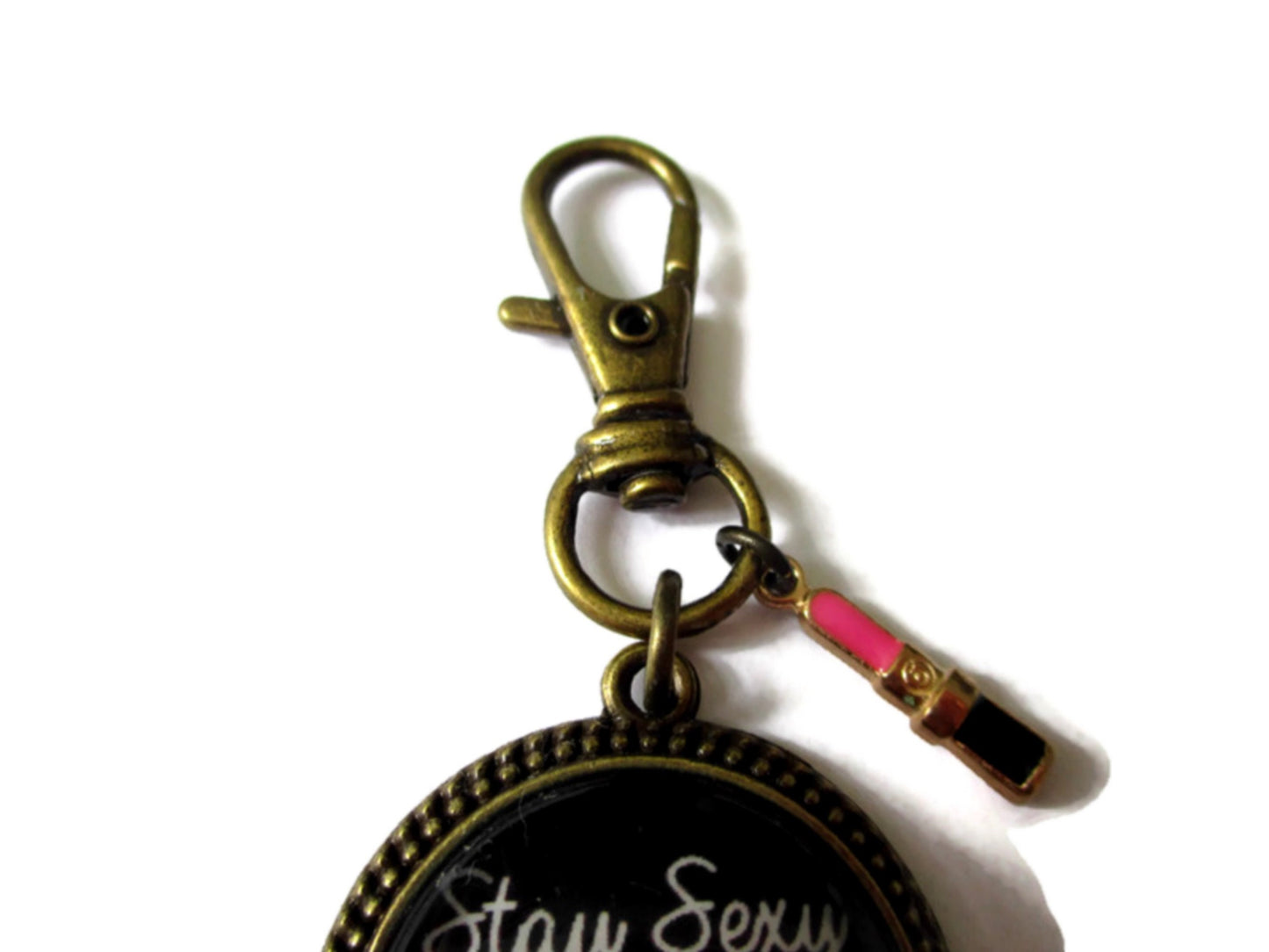 Stay Sexy Don't Get Murdered Keychain 