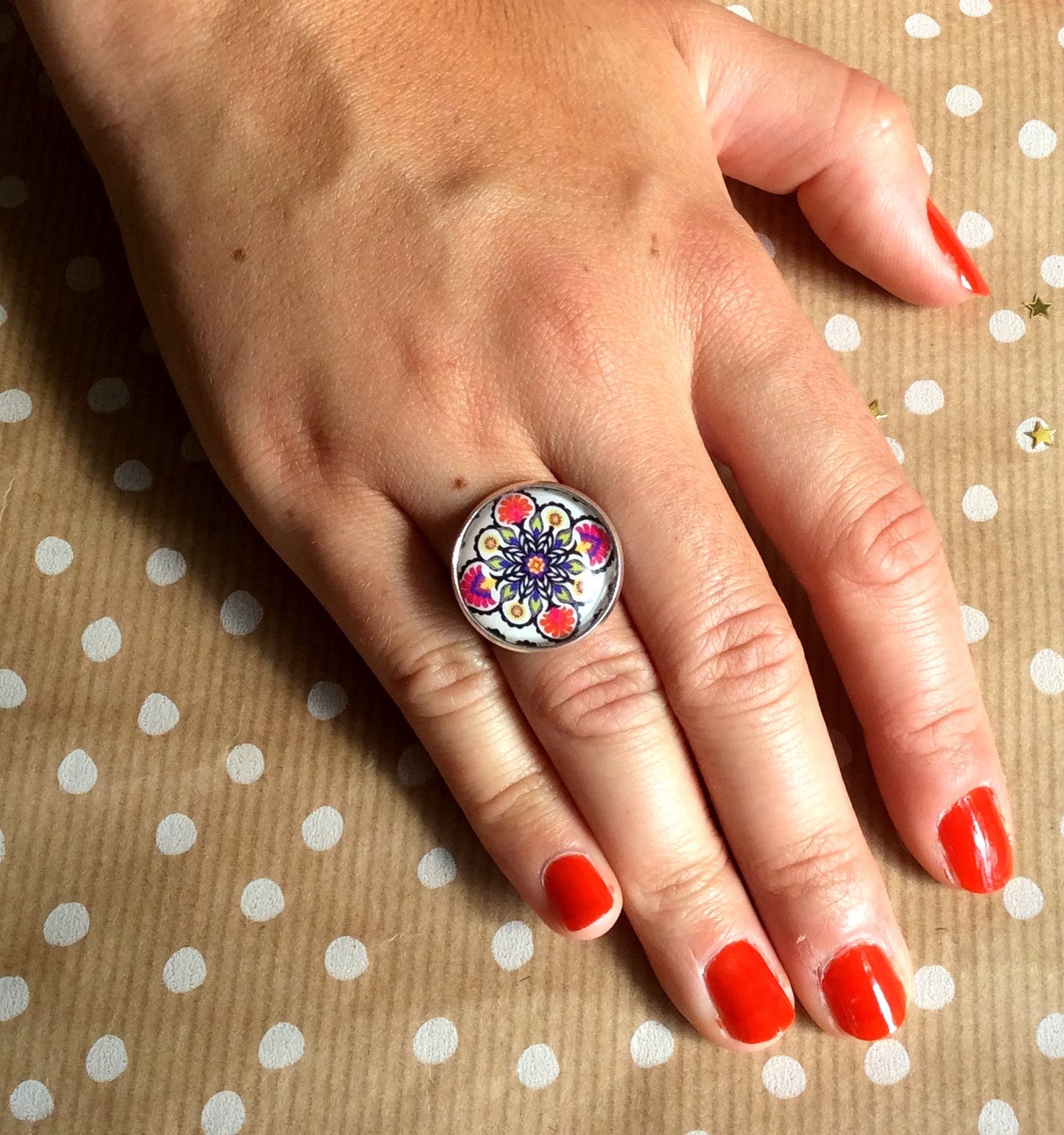 Boho Pattern Ring