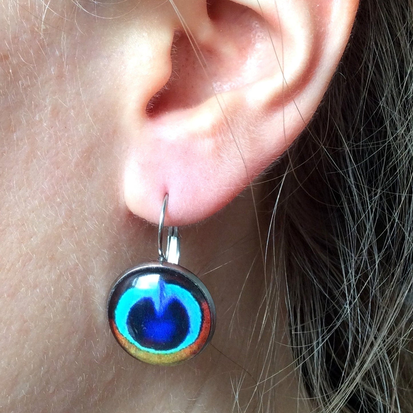 Peacock Earrings