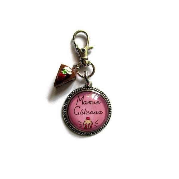 Mamie gâteaux Keychain