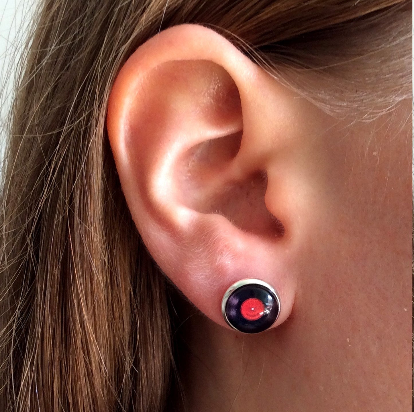 Vinyls Stud Earrings