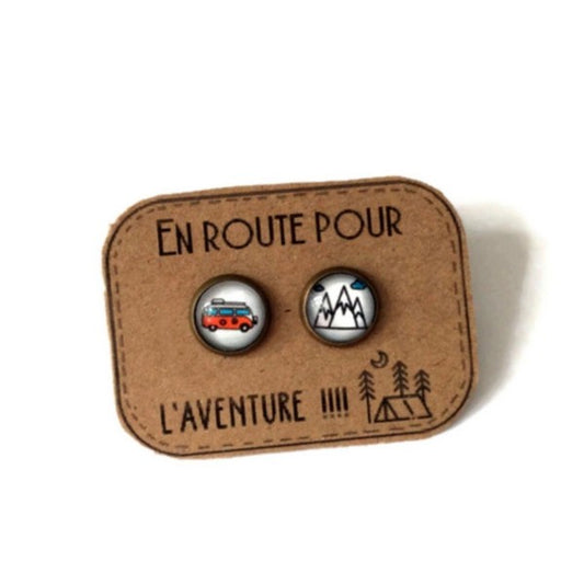 Puces d'Oreilles Van et Montagne /  "En route pour l'aventure!"