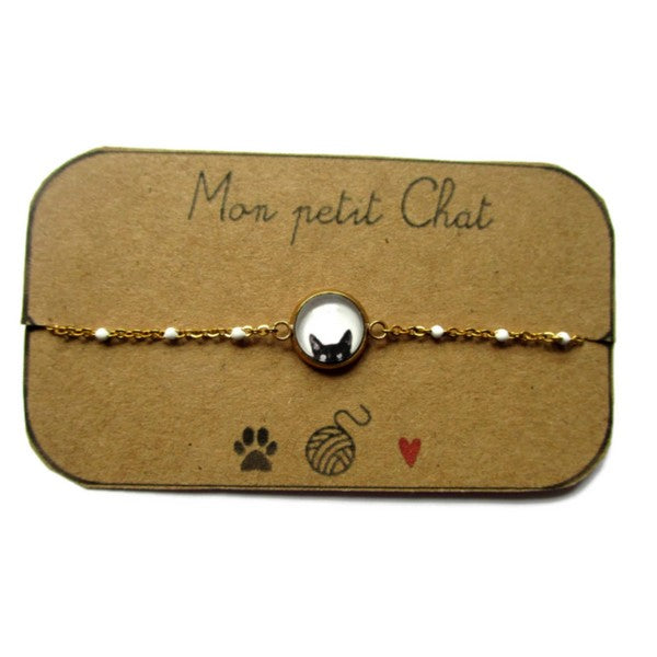 Cat bracelet Mon petit chat