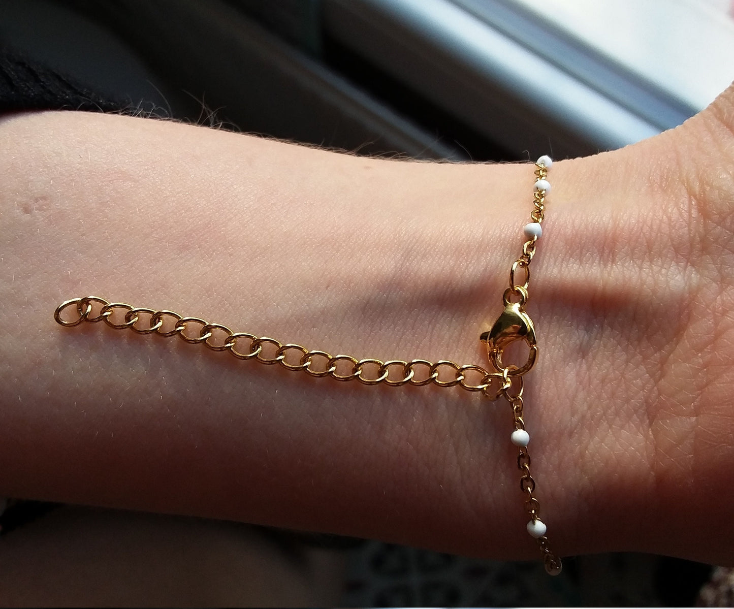 Minimalist yellow bracelet