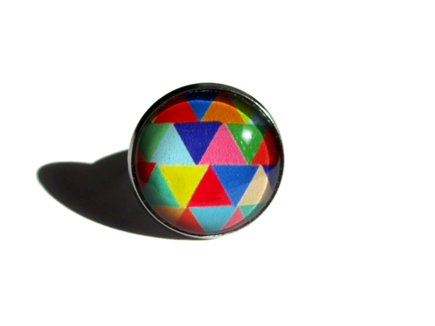 Colorful Triangle Ring 