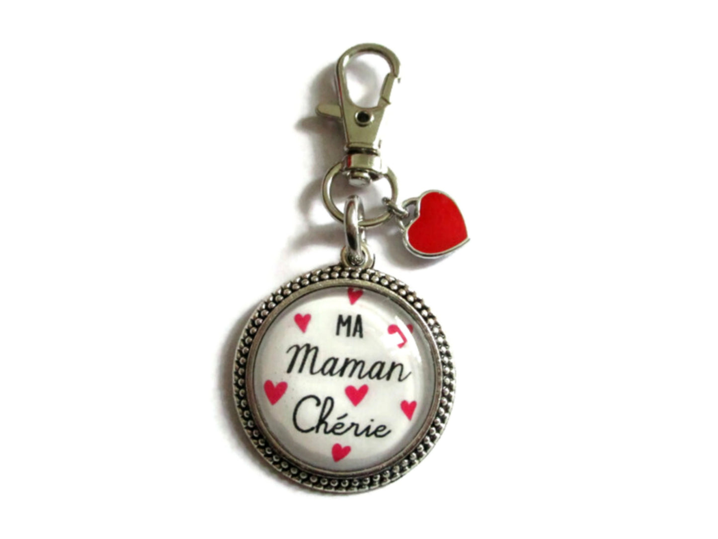 Ma maman chérie Keychain