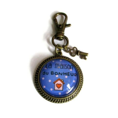 La maison du bonheur Keychain 