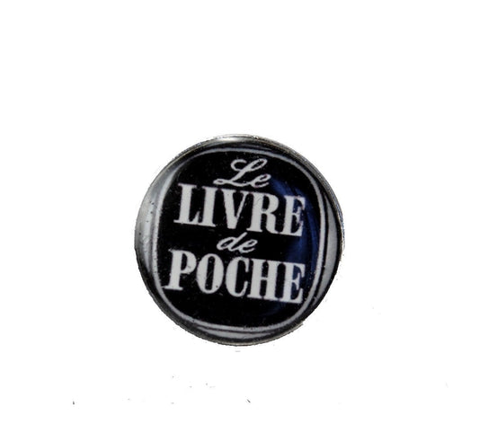 Bague Livre de Poche Noir et Blanc