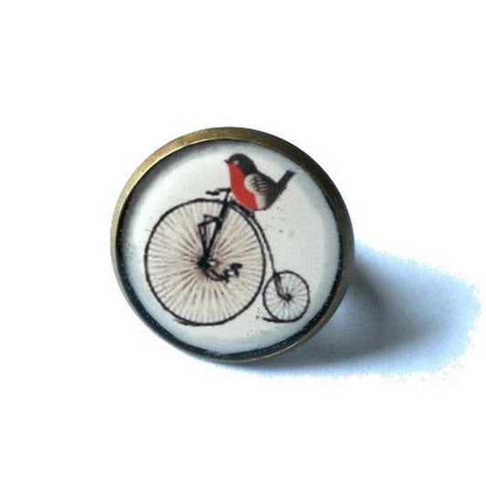 Bague Oiseau sur son Vélo