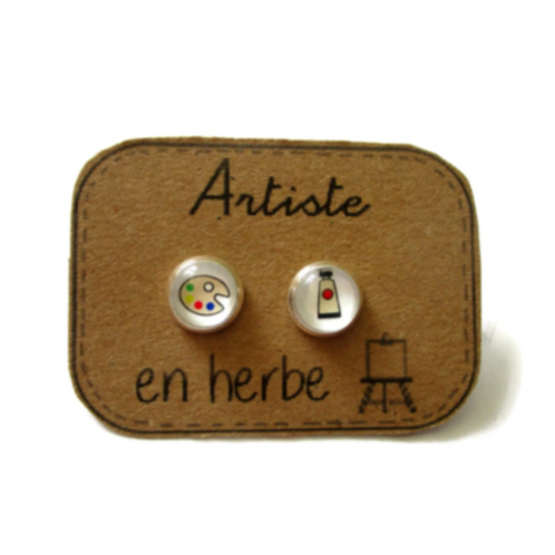 Artiste en herbe Studs earrings