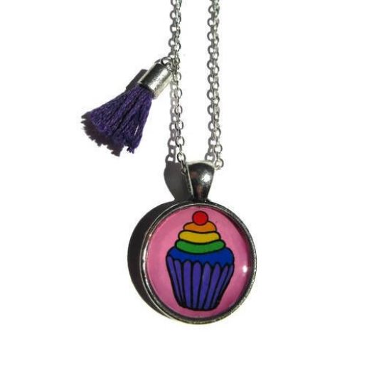 Collier Enfant Gâteau Multicolore