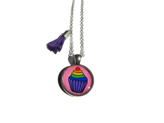 Collier Enfant Gâteau Multicolore