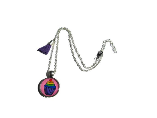 Collier Enfant Gâteau Multicolore