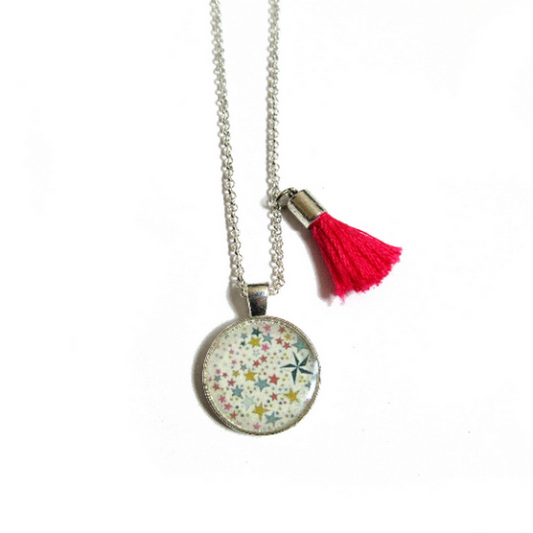 Collier Enfant Etoiles Multicolores