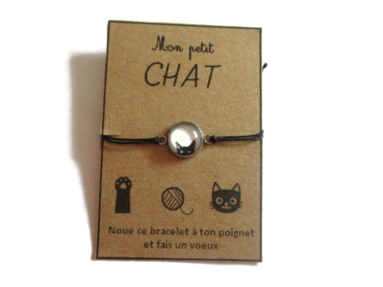 Bracelet Enfant Fil Mon Petit Chat