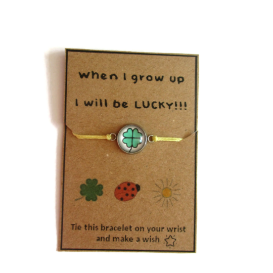 Shamerock Wish Bracelet, Lucky