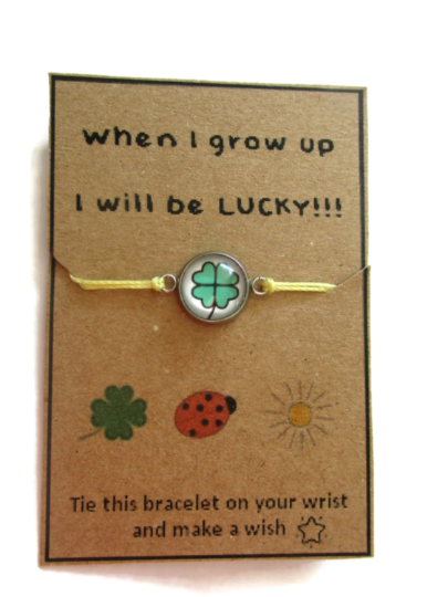 Shamerock Wish Bracelet, Lucky