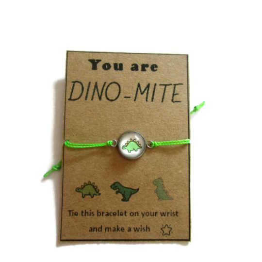 Dinosaur Wish Bracelet